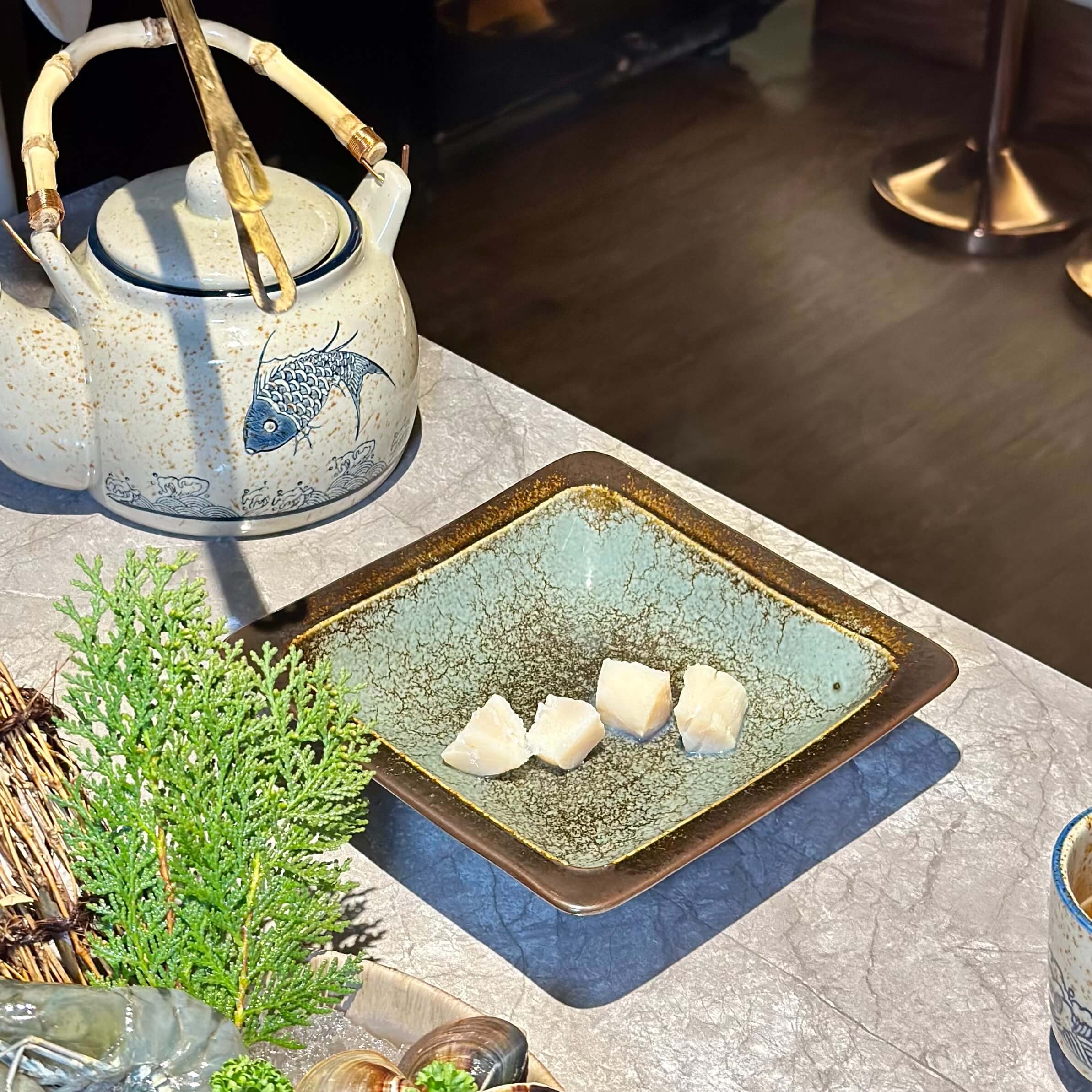 聚食釜台式頂級蝦湯鍋物