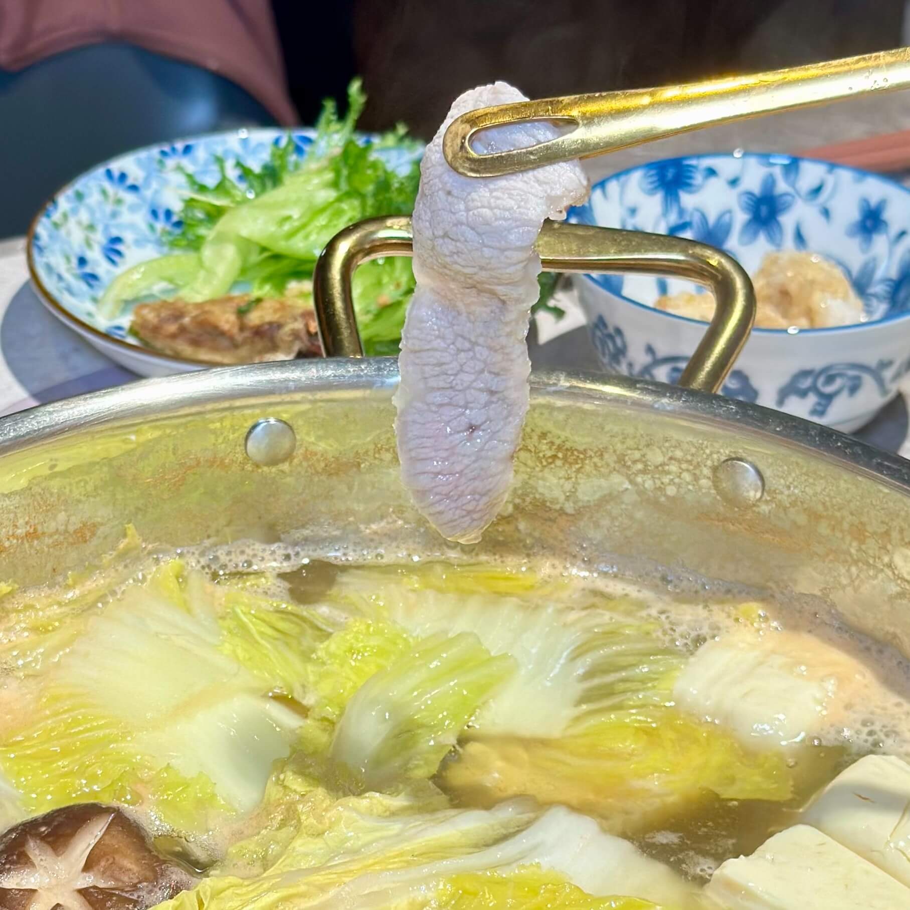 聚食釜台式頂級蝦湯鍋物